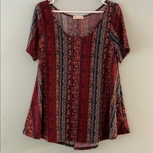 Floral Patterned Shirt